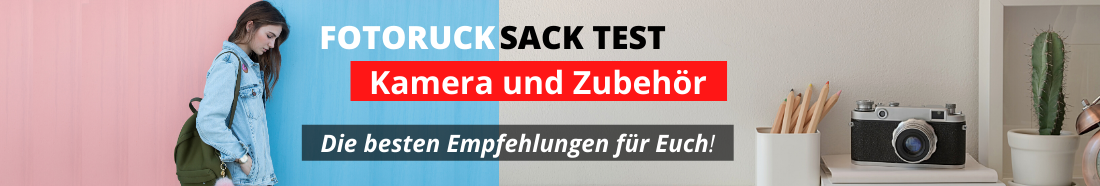 Fotorucksack Test - Kamera und Zubehör